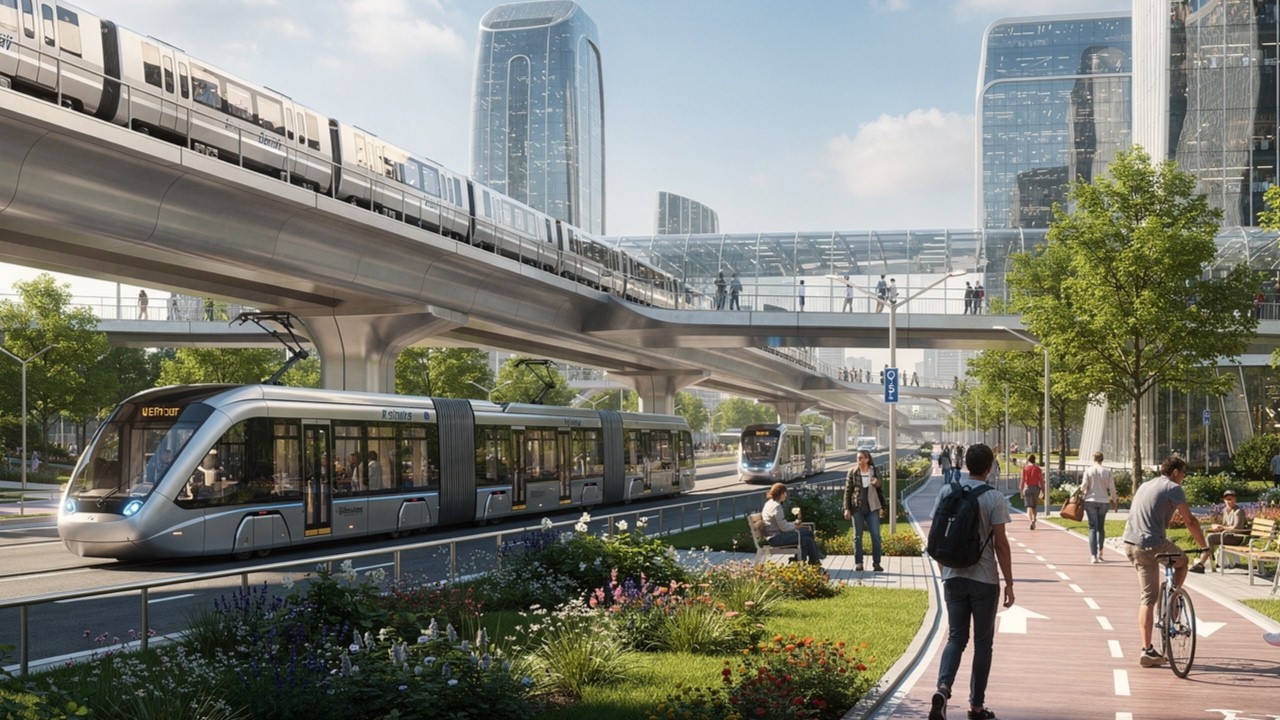 Cities of 2126 in 4K — The Optimistic Future of Humanity