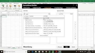 Downloading Time Series Data from Bloomberg