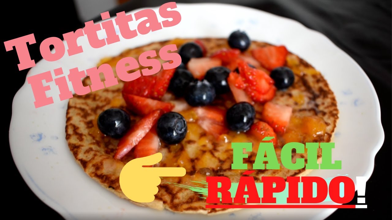 Receta de tortitas de avena fitness fácil 😍 YouTube