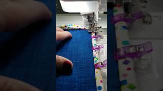 Quilt: Machine Binding using walking foot