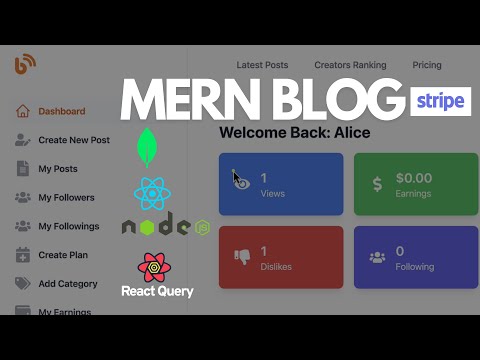 Create Notification Backend | Build and Deploy MERN Stack  blog project