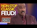 NON-STOP STEVE HARVEY FAMILY FEUD CLASSIC FUNNY ANSWERS & MOMENTS!