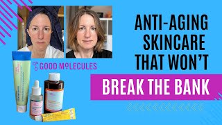 Only $38 for Anti-Aging Skincare? My Good Molecules Skincare Review!