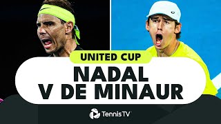 EPIC Rafa Nadal vs Alex De Minaur Battle! | United Cup 2023 Highlights