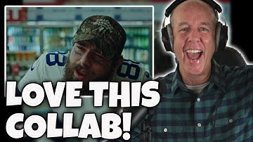 Thumbnail of THERAPIST REACTS to Post Malone, Blake Shelton - Pour Me A Drink (Official Video)