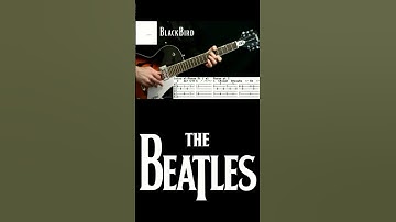 Thumbnail of The Beatles Blackbird Guitar Tab Cover