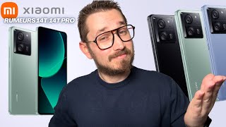 Rumeurs Xiaomi 14T et 14T Pro