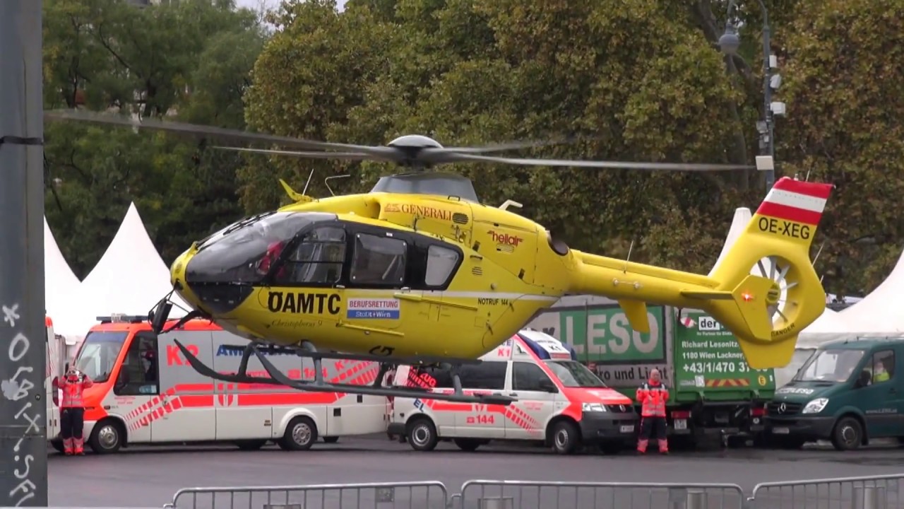 Ringsperre durch Hubschrauberlandung/Christophorus 9