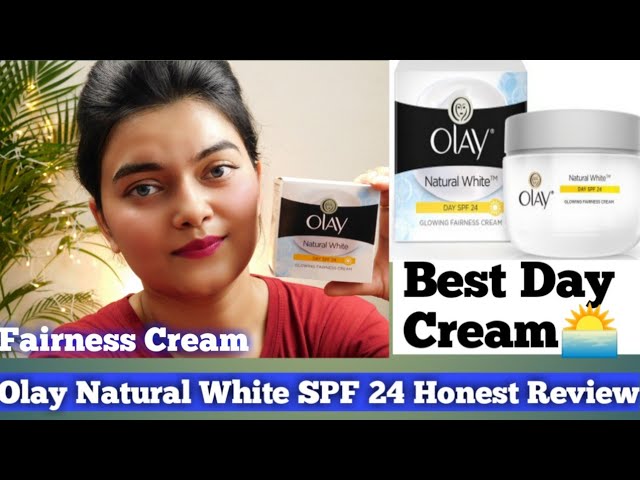 olay natural white light day cream