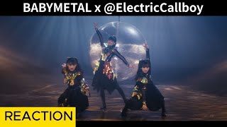 REACTION: BABYMETAL x @ElectricCallboy - RATATATA (OFFICIAL VIDEO)