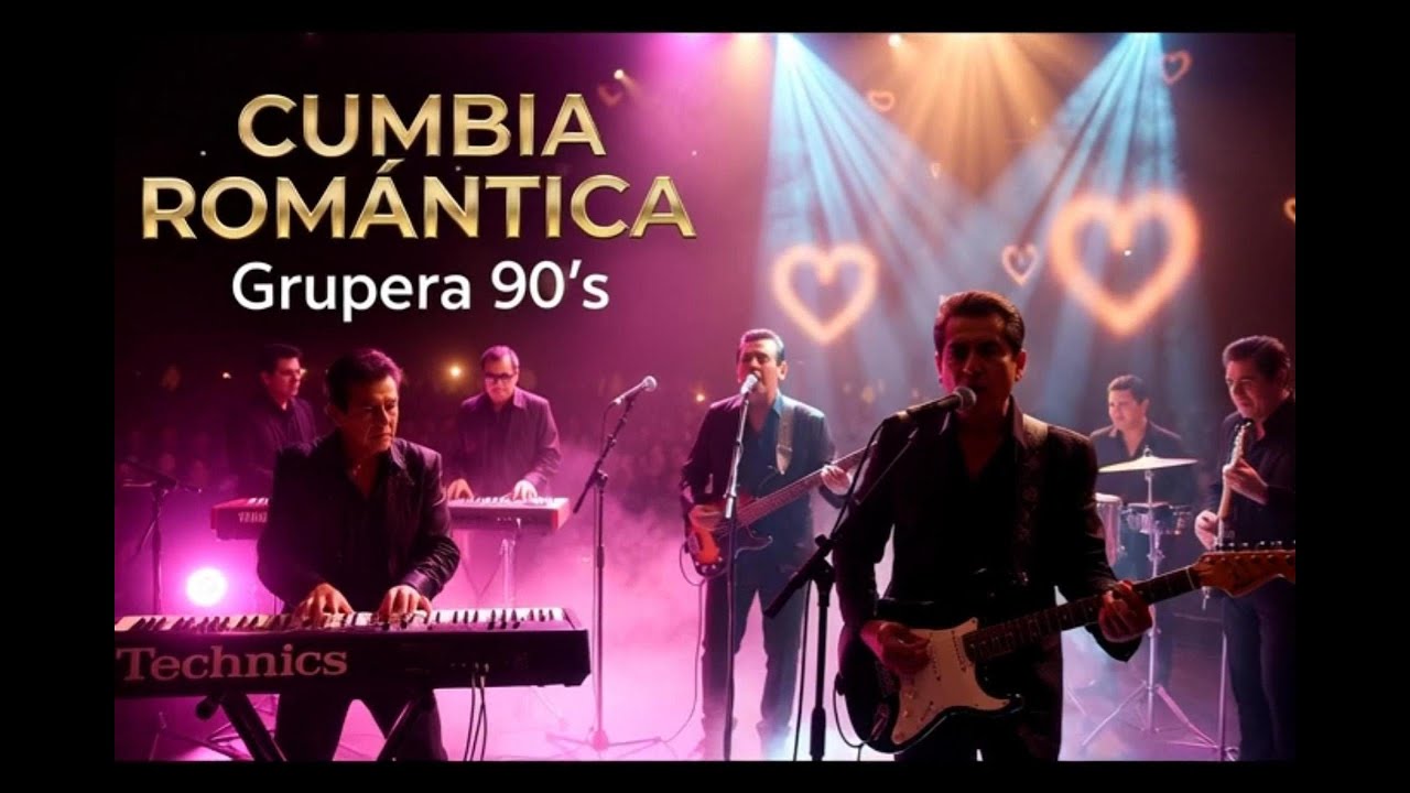 Cumbia Romántica 90’s – Cumbias Gruperas Para Sentir y Recordar | Mix Original 2025