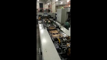 Fully Auto Sheet-fed Square Bottom Paper Bag Machine ZD-QFP18B