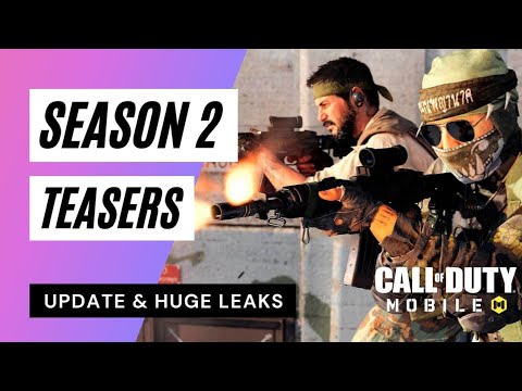 CALL OF DUTY MOBILE SEASON 2 BATTLE PASS TEASERS LEAKS | COD MOBILE ...