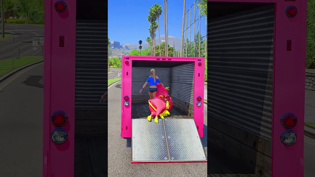 GTA V LIONESS SAVING IRONMAN POWER Shorts