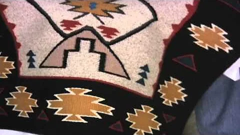 Navajo Teec Nos Pos Weaving by Evelyn Poyer (#01)