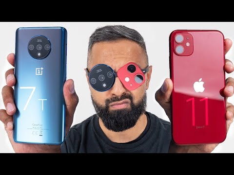 OnePlus 7T vs iPhone 11