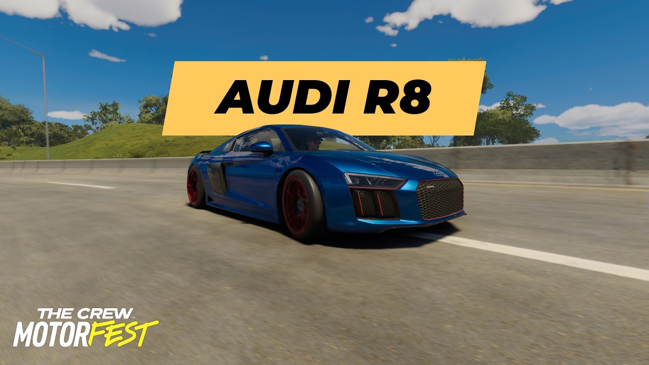 AUDI R8 na GRAND RACE - The Crew Motorfest