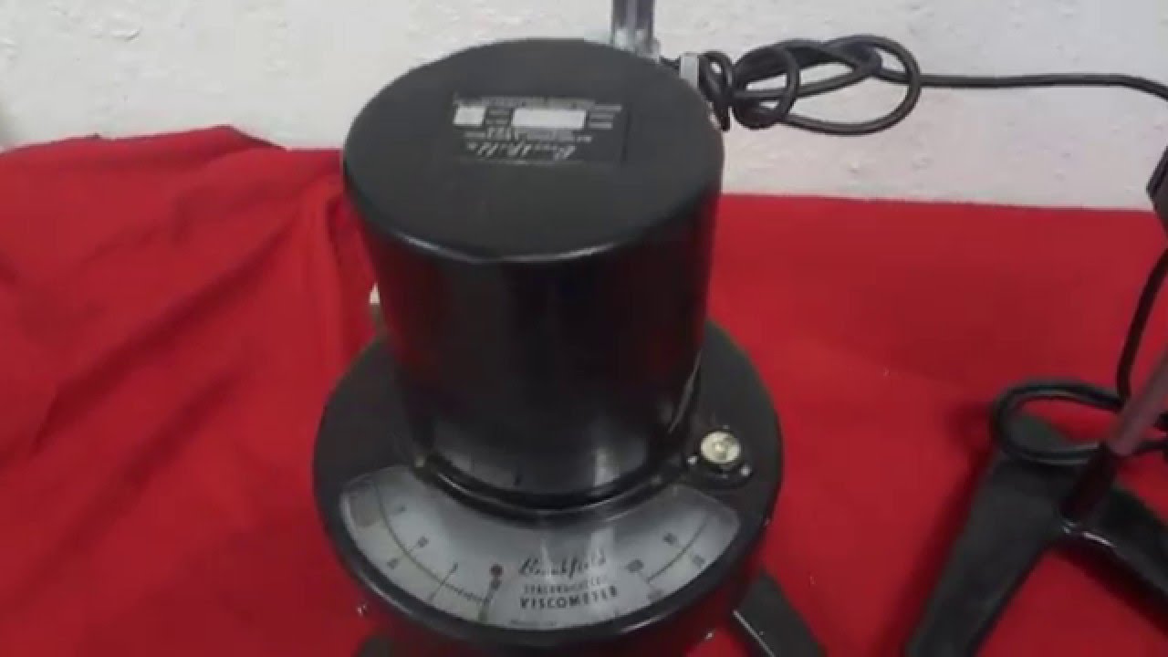 BROOKFIELD RVT & BROOKFIELD HELIPATH STAND MODEL D YouTube