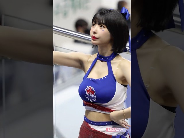 웬지 배구장인데 풀카운트가 된 느낌이야 🥁 한국도로공사 하이패스 배구단 천소윤 치어리더 직캠 Chun So-yun 千昭允