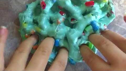 Straw slime~ASMR!! (More straws added)