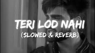 Teri Lod Nahi - Inder Chahal ( Slowed   Reverb ) - | Sad Song | Punjabi Lofi song | New Lofi Songs