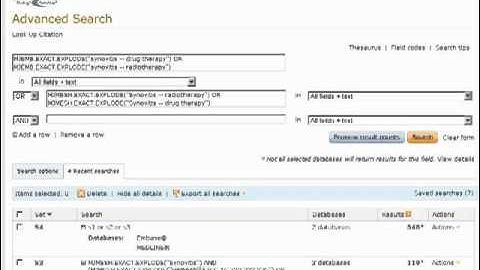 ProQuest Dialog Biomedical Search