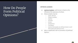 Chapter 16.4: Understanding Voting Behavior, Part 1