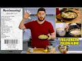 Creamy bucatini alfredo pasta full follow along