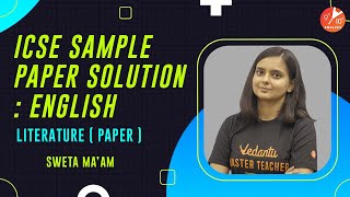 ICSE English Sample Paper with Solutions🔥- Literature Paper | Class 10 2021 | Semester1 Solved MCQs screenshot 2