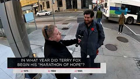 In what year did Terry Fox begin his Marathon of H...