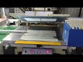 Fully automatic flatbed screen printing machine, Printing speed: 600-1200/time