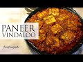 Paneer vindaloo recipe vegetarian  goan anglo indian recipe  foodingale