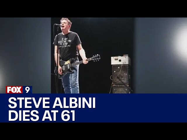 Steve Albini, local alternative rock music producer and pioneer, dies at 61 class=