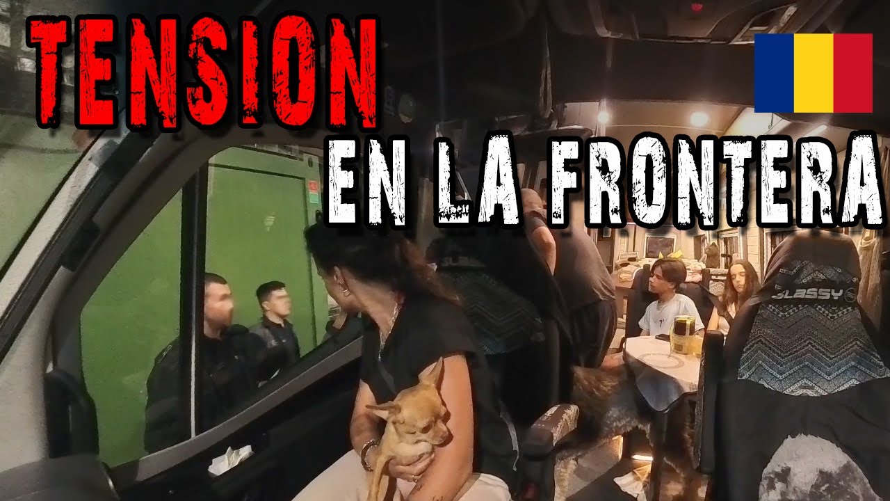 "Alto!👮‍♂️ Control policial en la frontera 🚨| Vuelta al mundo en Furgoneta 4x4 🚐"
