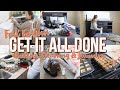 GET IT ALL DONE 2021 | CLEAN WITH ME, BAKING &amp; LAUNDRY MOTIVATION