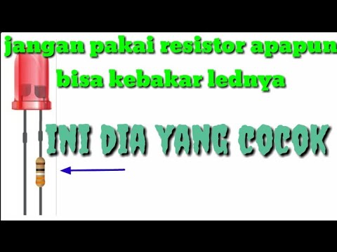 Cara menyalakan lampu led di tegangan 220 v (listrik rumah), belajar bersama.. 