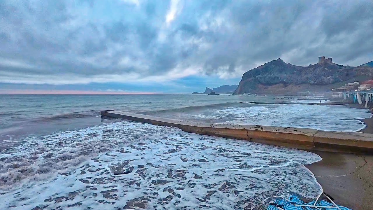 СУДАК 2026 начало ШТОРМОВ! Крым сегодня! Во что превратился курорт. Показываю НЕ ВСЮ ПРАВДУ!