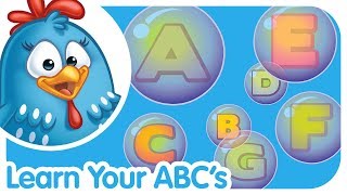Learn The Alphabet | Lottie Dottie Chicken UK | Nursery Rhymes For Kids