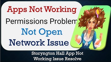 How To Fix Storyngton Hall App not working | Not Open | Space Issue | Network & Permissions Issue