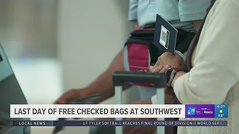 END OF AN ERA: Final day of free checked bags at Southwest Airlines