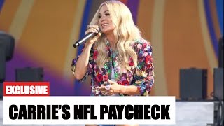 From Stage To Sidelines  Carrie Underwood’S Paycheck That Tops Nfl Stars