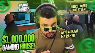 $1,000,000 GAMING HOUSE - GETTING INSULTED BY POLICE - GTA 5 GAMEPLAY - FM RADIO GAMING