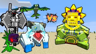 Barako The Sun Chief Vs Mowzie's Mobs Monsters in Minecraft