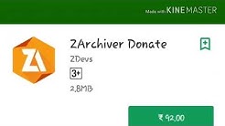 How to get zarchiver donate for free /Hindi.