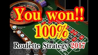 You Can Win Of All Time / Roulette Strategy 2017 Part #1 screenshot 5
