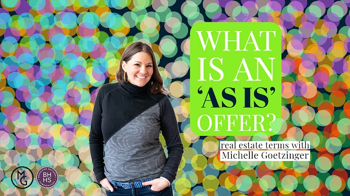What does 'As Is' mean   Real Estate Terms with Mi...