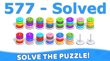 Color Hoop Stack - Level 577