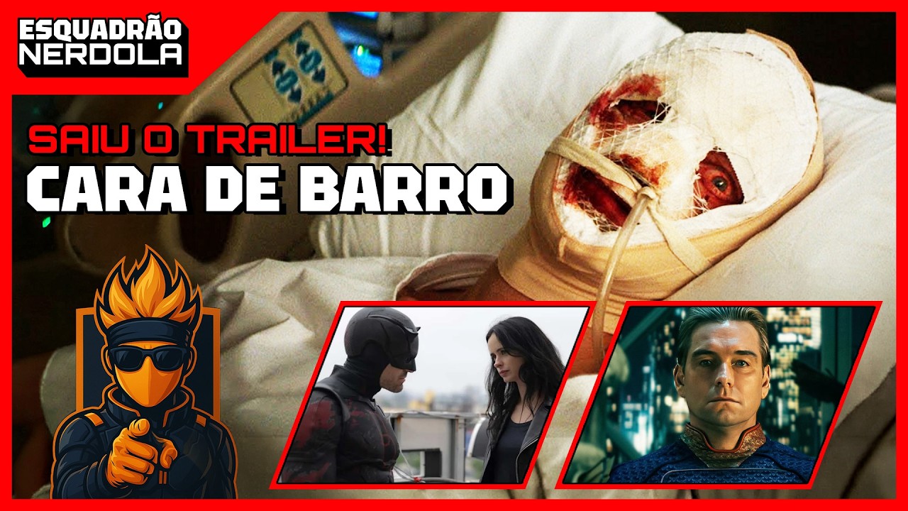 ANALISANDO O TRAILER DE CARA DE BARRO DA DC | ESQUADRÃO NERDOLA #128