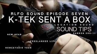 K-TEK SENT ME A BOX + RIGGING SANKEN COS11 + HOMESTUDIO EP007