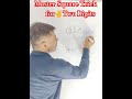 Master Square Trick for✌️Two Digits